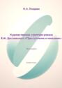 Художественная структура романа Ф.М. Достоевского «Преступление и наказание»